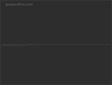 Tablet Screenshot of jesperoffice.com